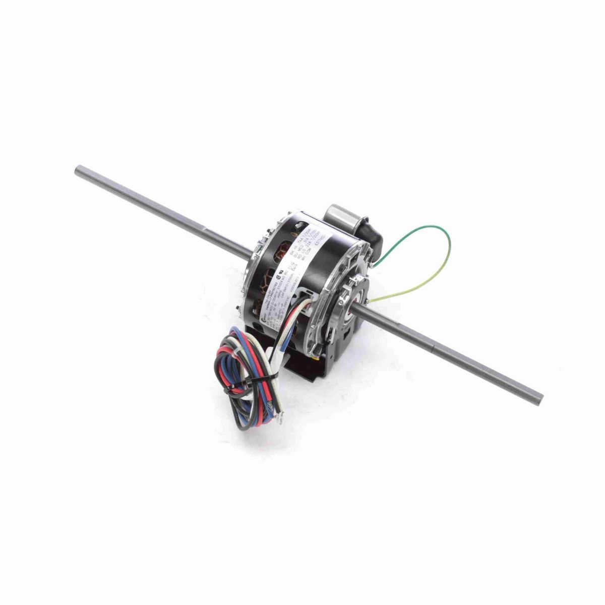 Century OEM Replacement Motor, 1/30,1/100,1/200 HP, 1 Ph, 60 Hz, 115 V, 1100 RPM, 3 Speed, 42 Frame, OAO - 952A