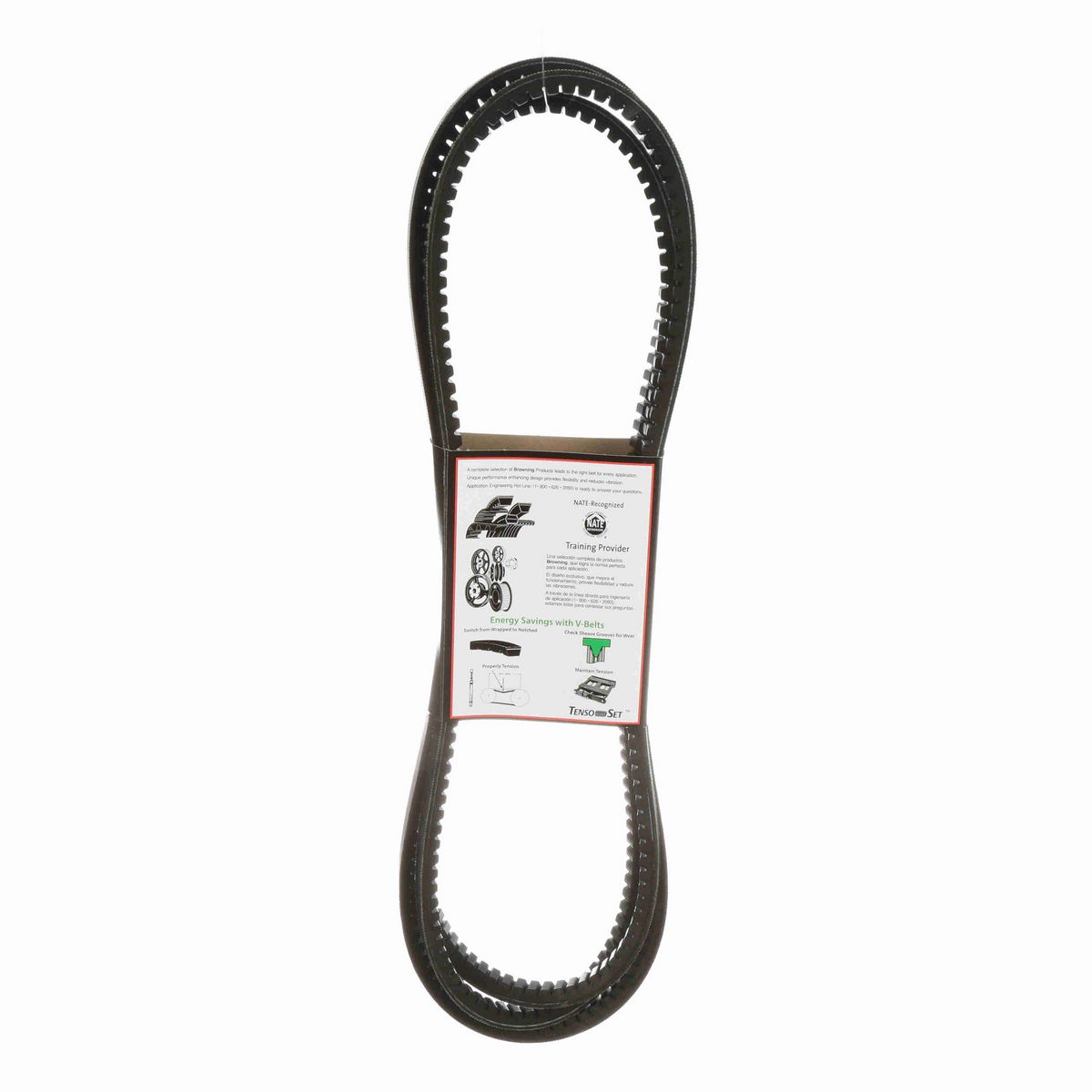 Browning EPDM Notched Belt 98% Efficient - BX144