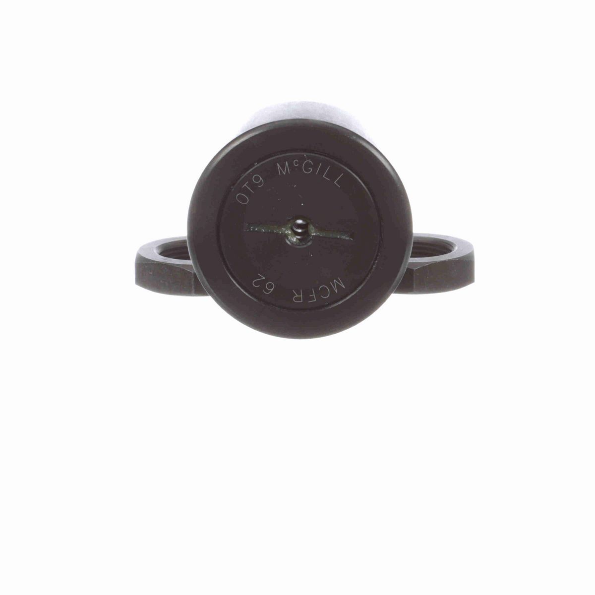 Опорный ролик с цапфой McGill CAMROL MCFR 62, бочкообразный, со шлицем под отвёртку, метрический