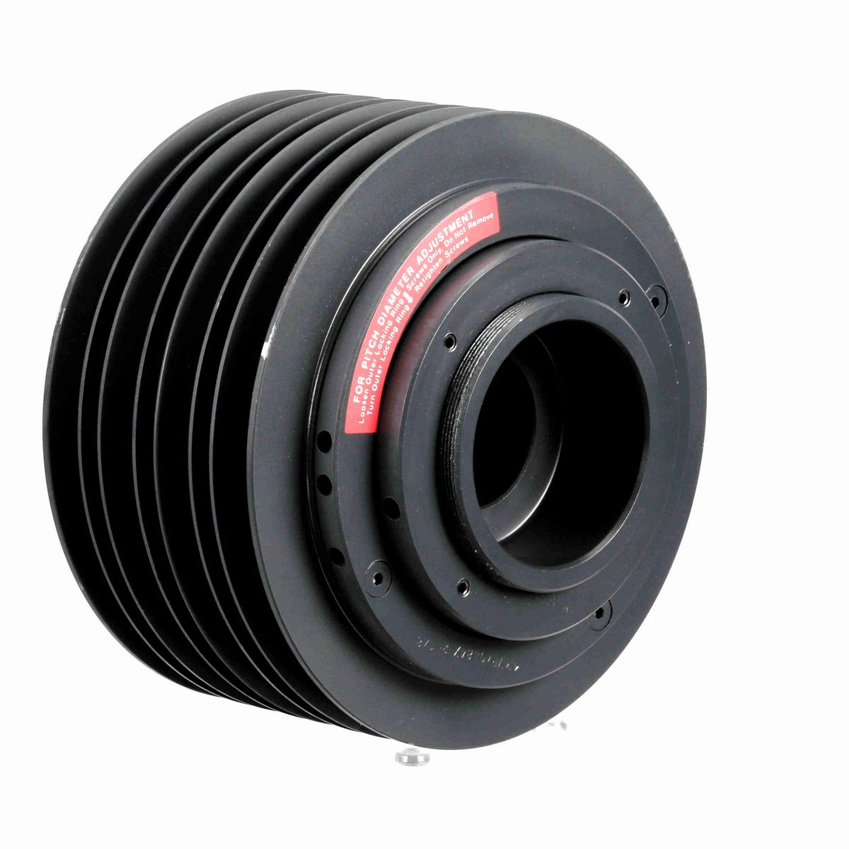 Browning 4 Groove Cast Iron Finished Bore Multiple Variable Pitch Sheave - 4MVP70B84X 2 1/8