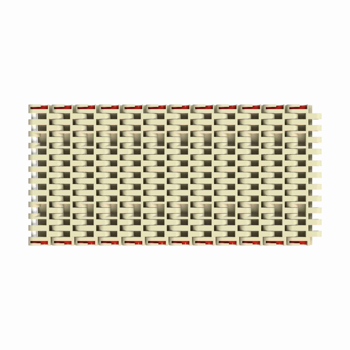 Rexnord 7705 SuperGrip™ Straight Running SuperGrip™, Material: Beige High Temperature, Width: 6in, Pitch: 1in - 81447672