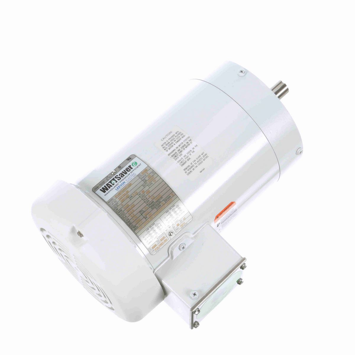 LEESON White Duck™ General Purpose Motor, 3 HP, 3 Ph, 60 Hz, 230/460 V, 3600 RPM, 145TC Frame, TEFC - 122184.00