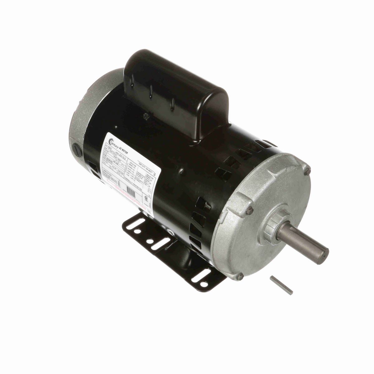 Century General Purpose Motor, 5.0 HP, 3 Ph, 60 Hz, 460/208-230 V, 3600 RPM, Y56HZ Frame, DP - H847
