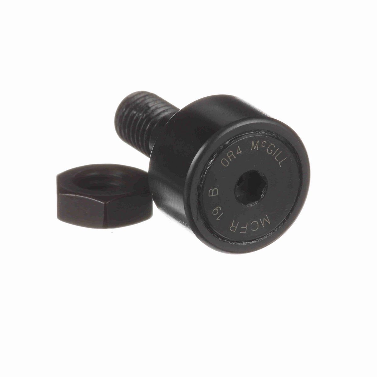 Опорный ролик с цапфой McGill CAMROL MCFR 19 B, бочкообразный, с шестигранным отверстием, метрический