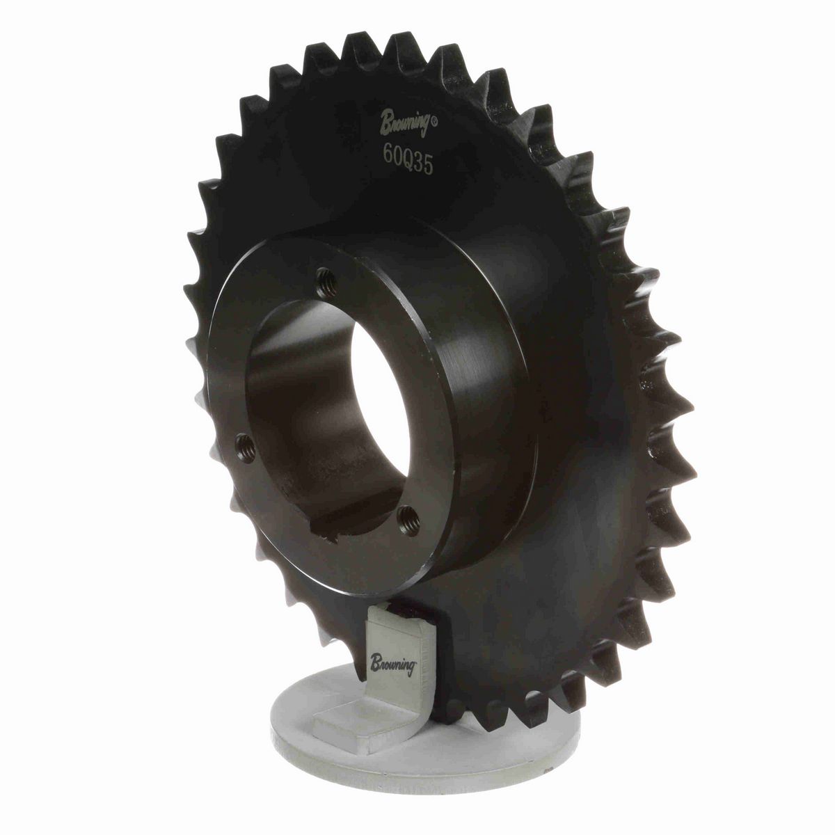 Browning Steel Bushed Bore Roller Chain Sprocket - 60Q35