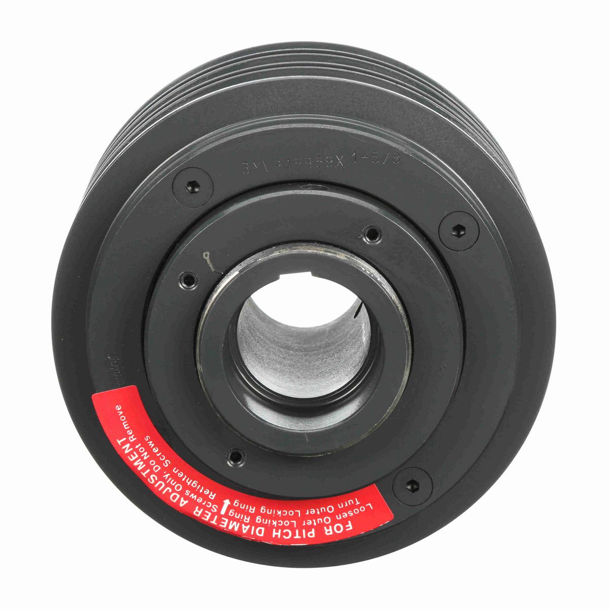 Browning 3 Groove Cast Iron Finished Bore Multiple Variable Pitch Sheave - 3MVP45B59X 1 5/8