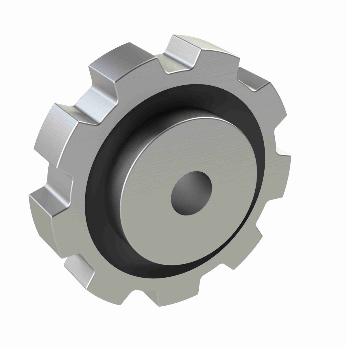 Rexnord 882 Series Solid One Piece Cast Iron Sprocket with 9 Teeth and a 3/4in Round Rough Stock Bore (RSB) - 401-322-2