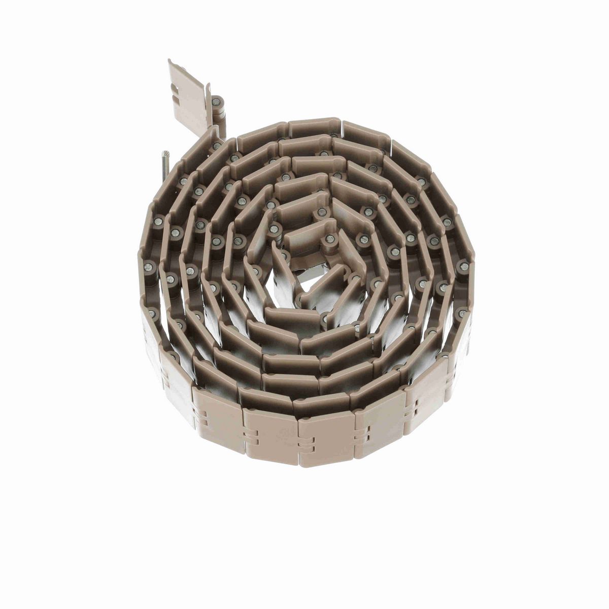 System Plast 820 Straight Running Solid Top, Material: Tan Low Friction, Width: 3.25in, Pitch: 1.5in - LF820-K325