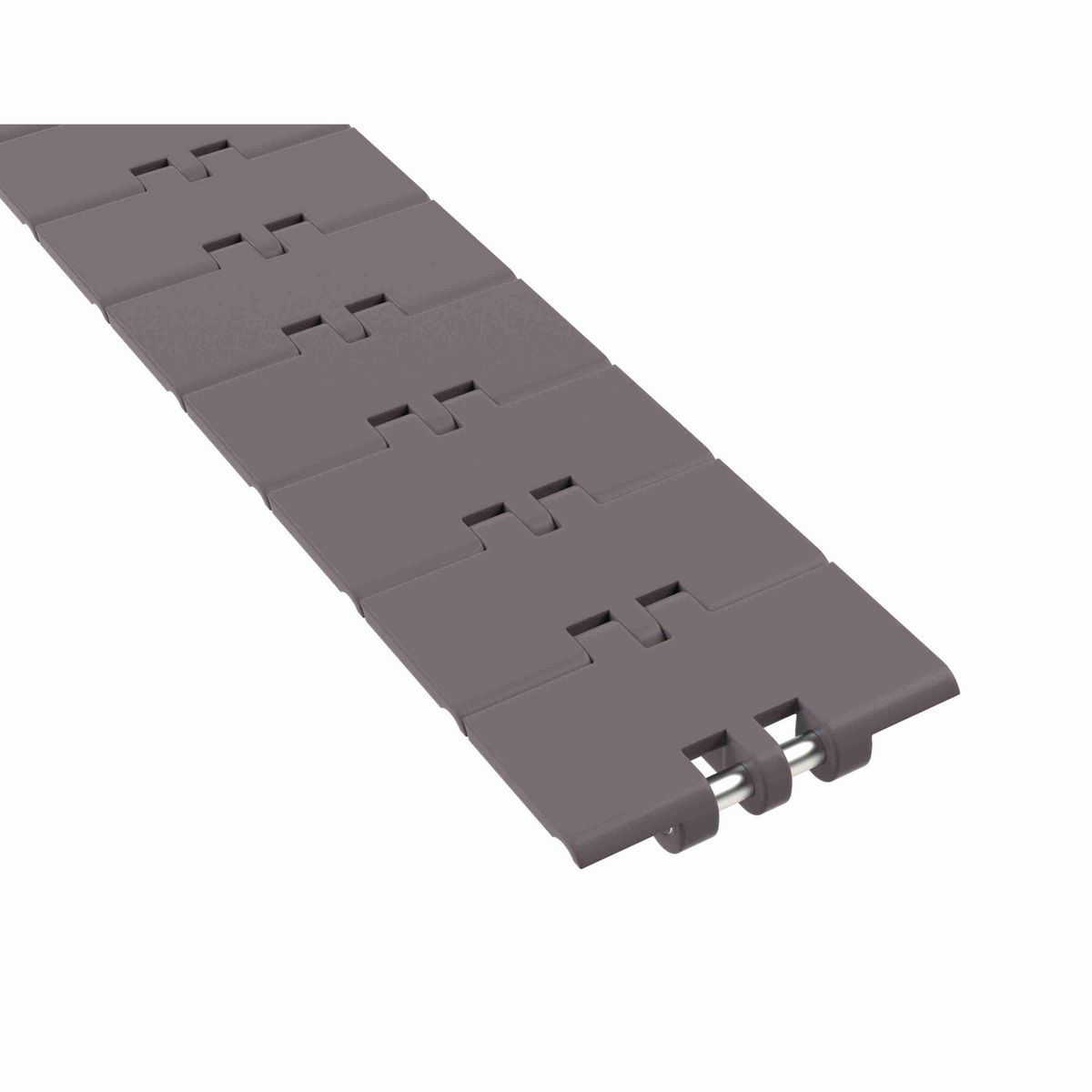 Rexnord 820 Straight Running Solid Top, Material: Brown High Performance, Width: 3.25in, Pitch: 1.5in - 81400011