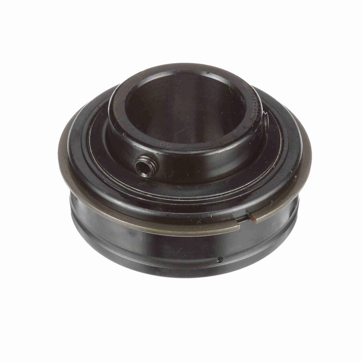 Sealmaster Mounted Insert Only Ball Bearing - 52100 Bearing Steel, Black Oxided - Setscrew Lock - ER-19