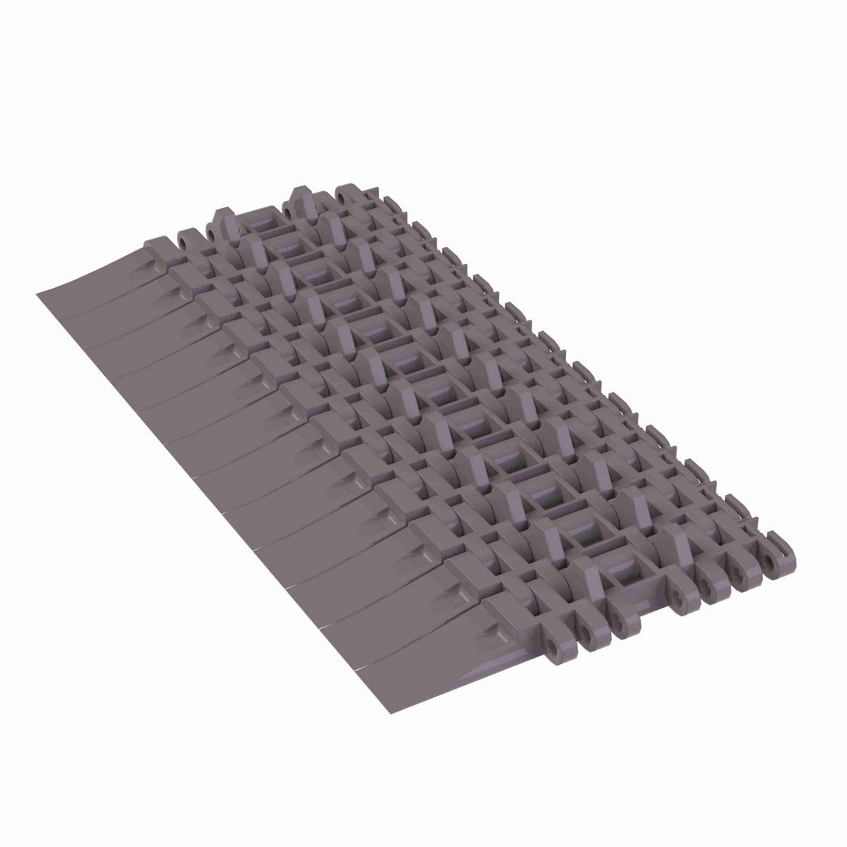 Rexnord 7705DTSR Straight Running DTS®, Material: Brown High Performance, Width: 4.5in, Pitch: 1in - 81421111