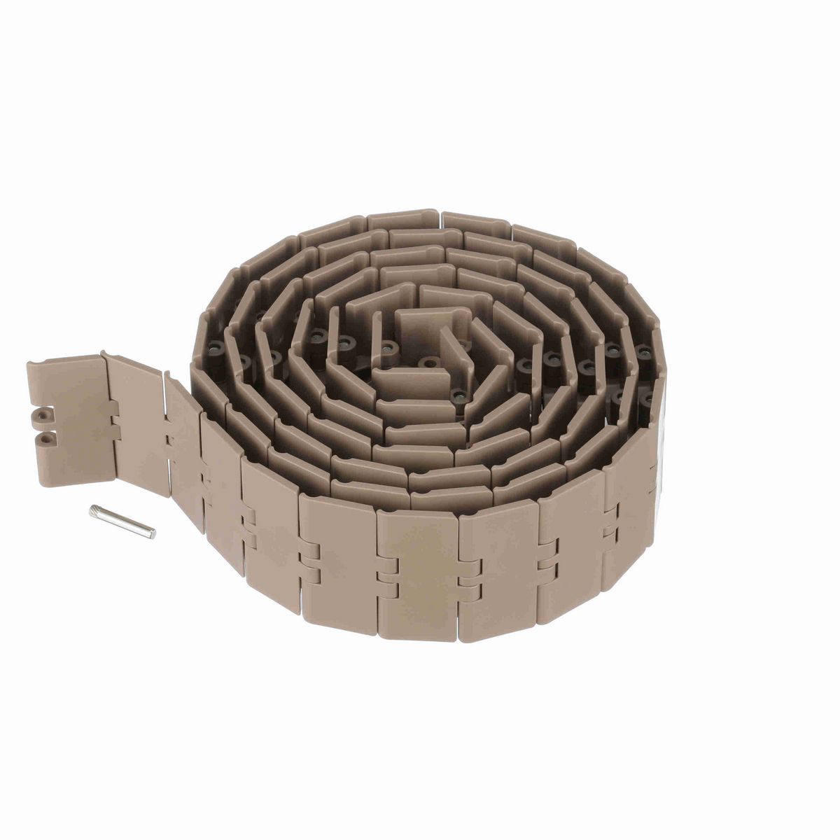 System Plast 831 Straight Running Solid Top, Material: Tan Low Friction, Width: 3.25in, Pitch: 1.5in - LF831-K325