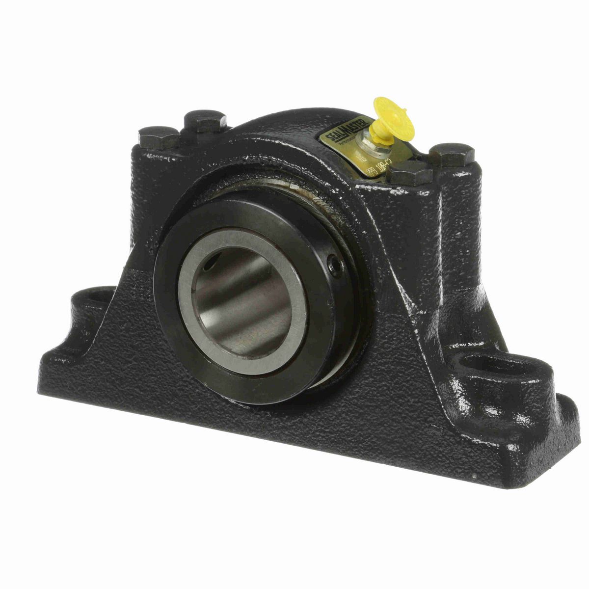 Sealmaster Mounted Cast Iron Two Bolt Pillow Block Tapered Roller - 52100 Bearing Steel - Double Collar Mount Lock - RPB 108-C2