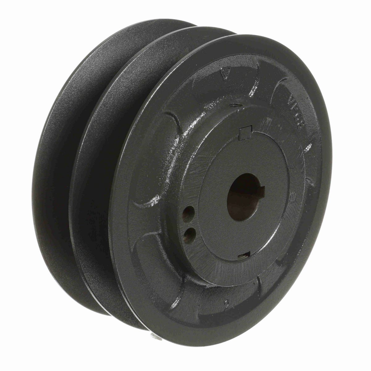 Browning 2 Groove Cast Iron Finish Bore FHP Variable Pitch Sheave - 2VP68X1