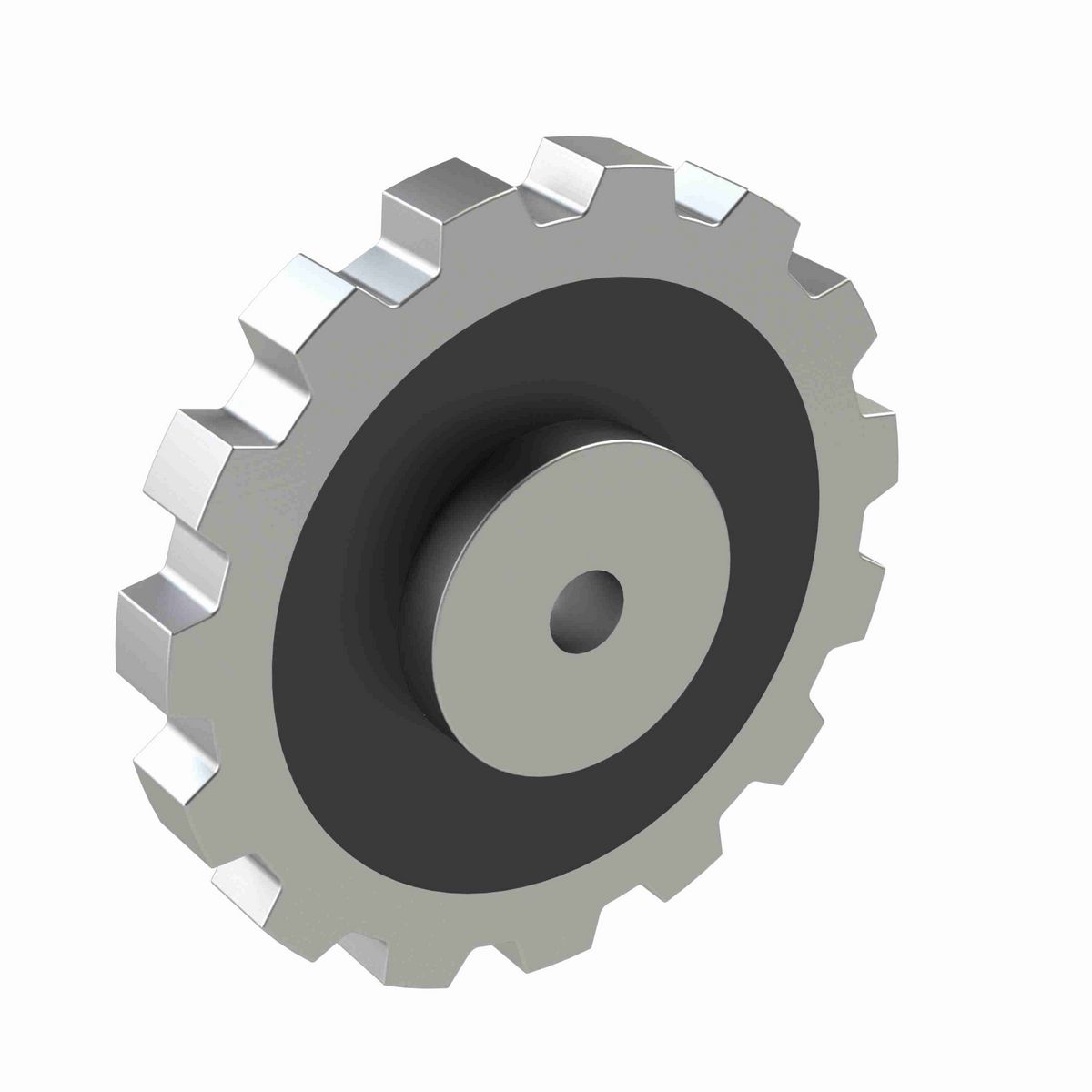 Rexnord 882 Series Solid One Piece Cast Iron Sprocket with 15 Teeth and a 3/4in Round Rough Stock Bore (RSB) - 401-326-2
