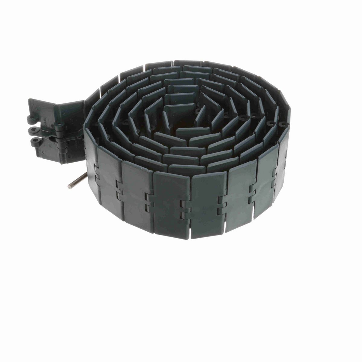 System Plast 820 Straight Running Solid Top, Material: NG evo (Gray Blue), Width: 3.5in, Pitch: 1.5in - NGE820-K350