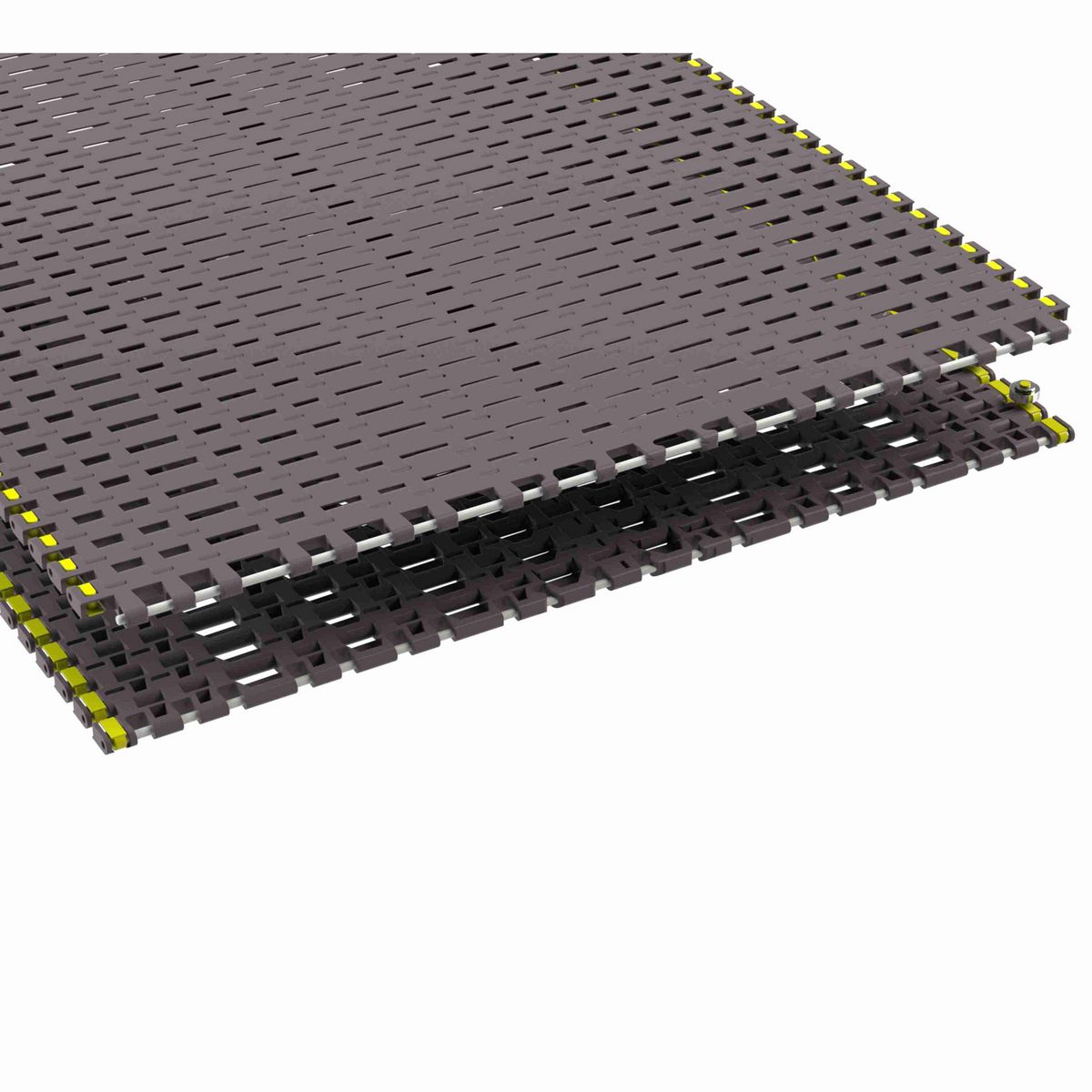 Rexnord 7956B Side-flexing Flush Grid, Material: Brown High Performance, Width: 30in, Pitch: 1.25in - 81450891