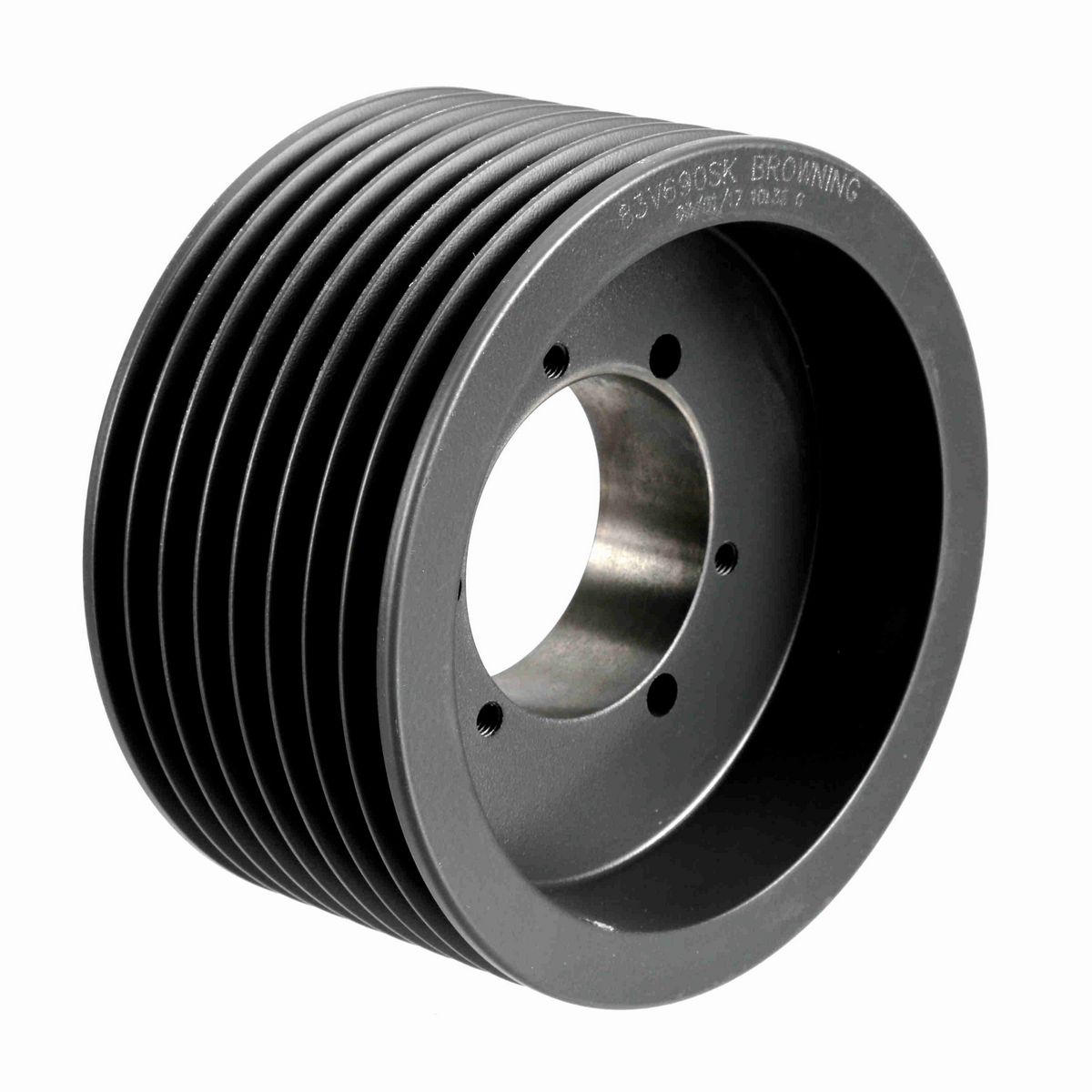 Browning 8 Groove Cast Iron Bushed Bore Multiple Sheave - 83V690SK