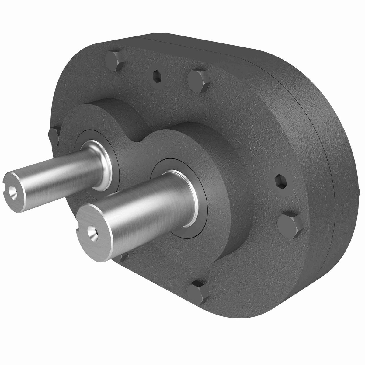 Hub City Parallel Shaft Drive Cast Iron Parallel Shaft Drive - 22 1/1 C S
