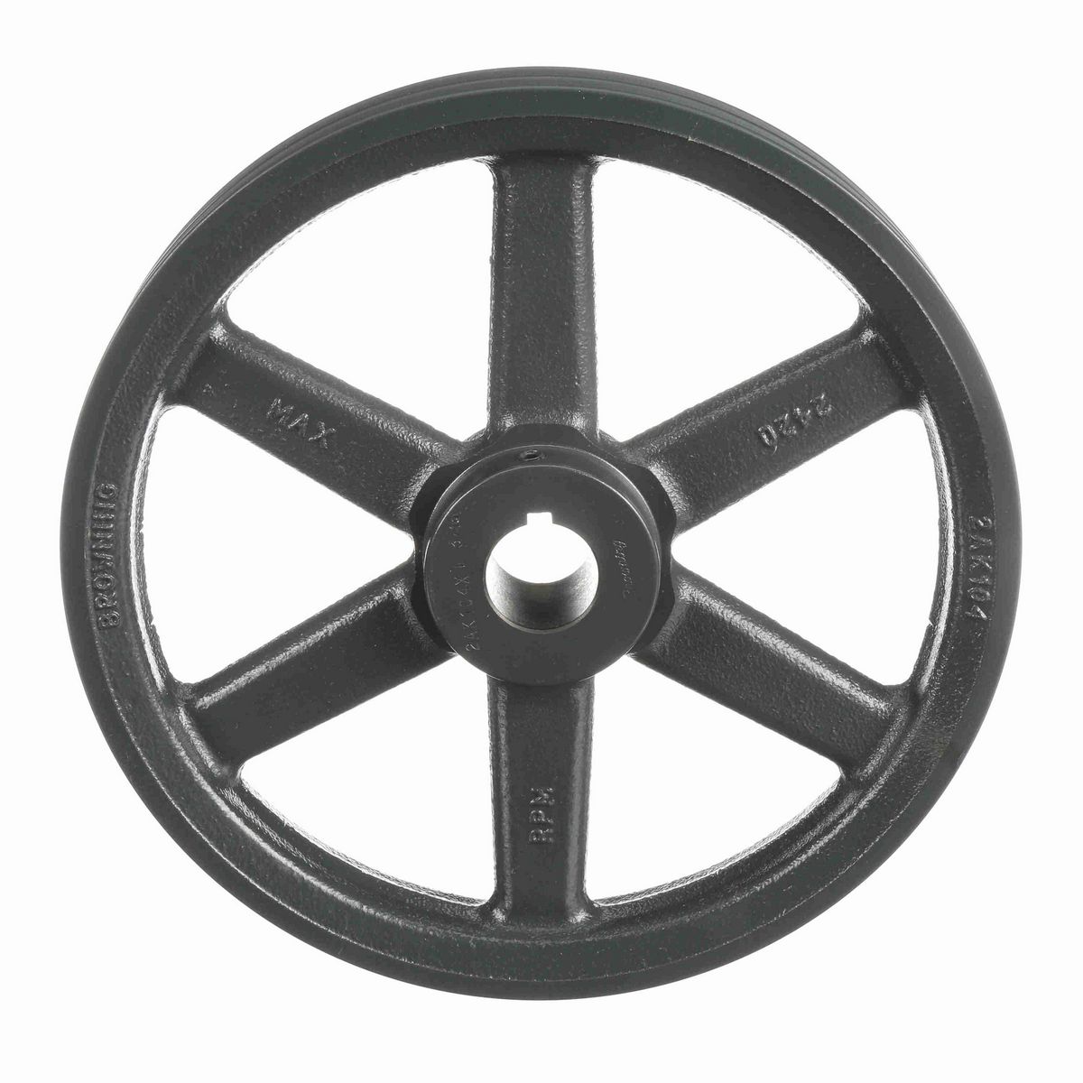 Browning 2 Groove Cast Iron FHP - Finished Bore Sheave - 2AK104X 1 3/16