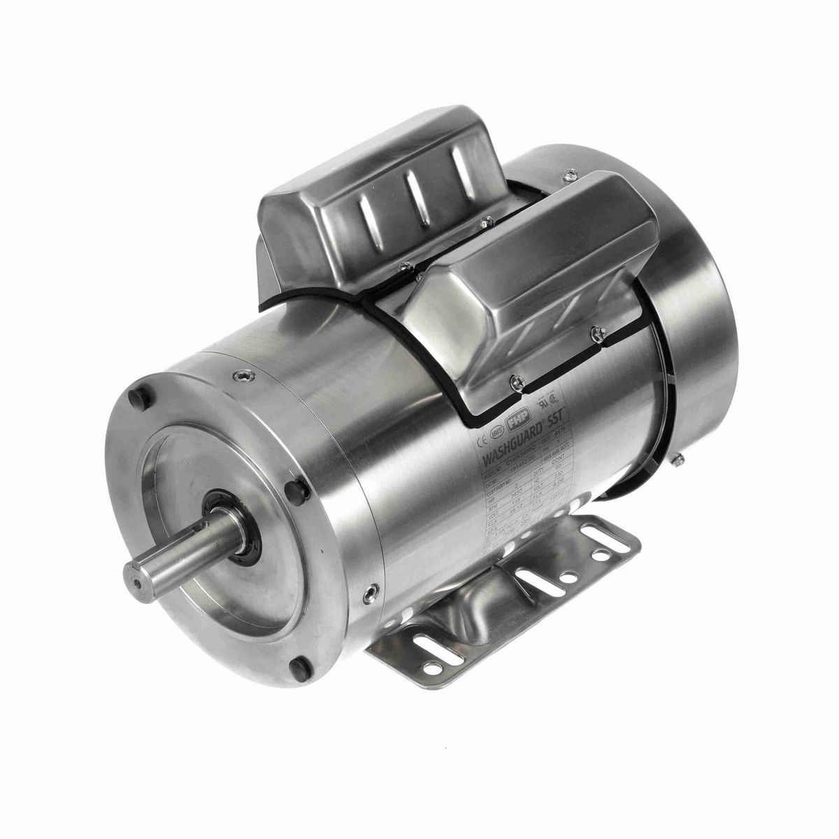 LEESON SST Duck™ General Purpose Motor, 2 HP, 1 Ph, 60 Hz, 115/230 V, 3600 RPM, 145TC Frame, TEFC - 191482.00