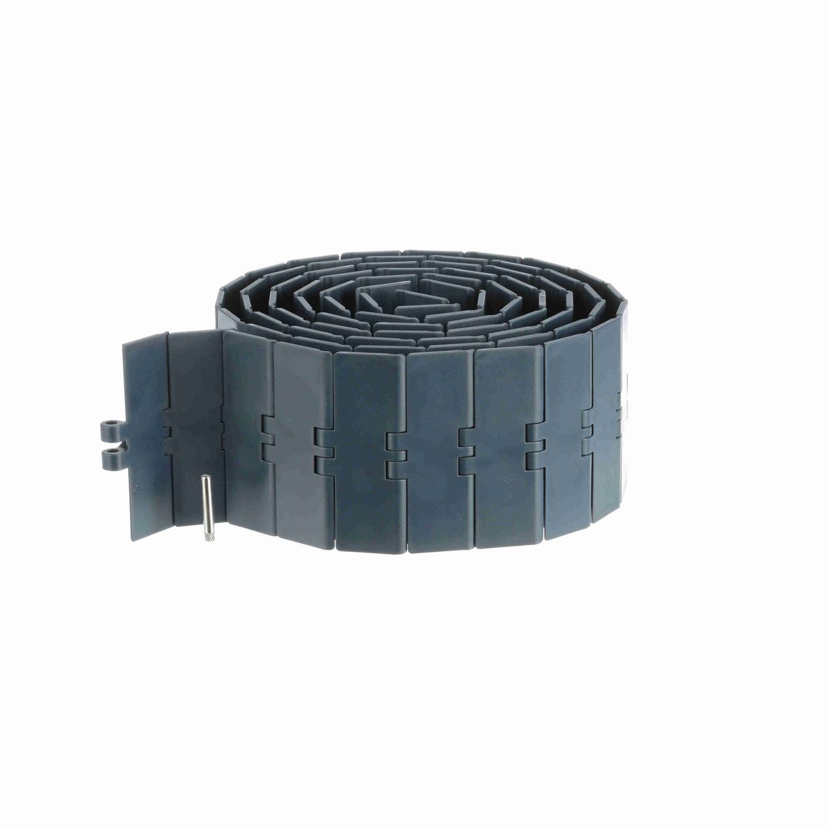 System Plast 820 Straight Running Solid Top, Material: NG evo (Gray Blue), Width: 4.5in, Pitch: 1.5in - NGE820-K450