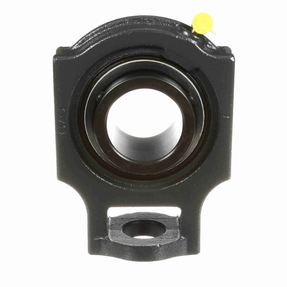 Sealmaster Mounted Cast Iron Wide Slot Take Up Ball Bearing - 52100 Bearing Steel, Black Oxided - Setscrew Lock - MST-43
