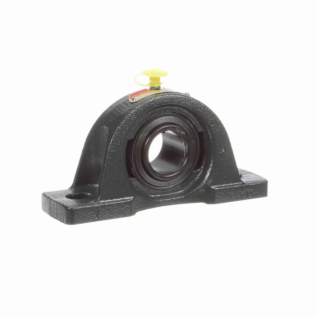 Sealmaster Mounted Cast Iron Two Bolt Low Base Pillow Block Ball Bearing - 52100 Bearing Steel, Black Oxided - Setscrew Lock - NPL-20R