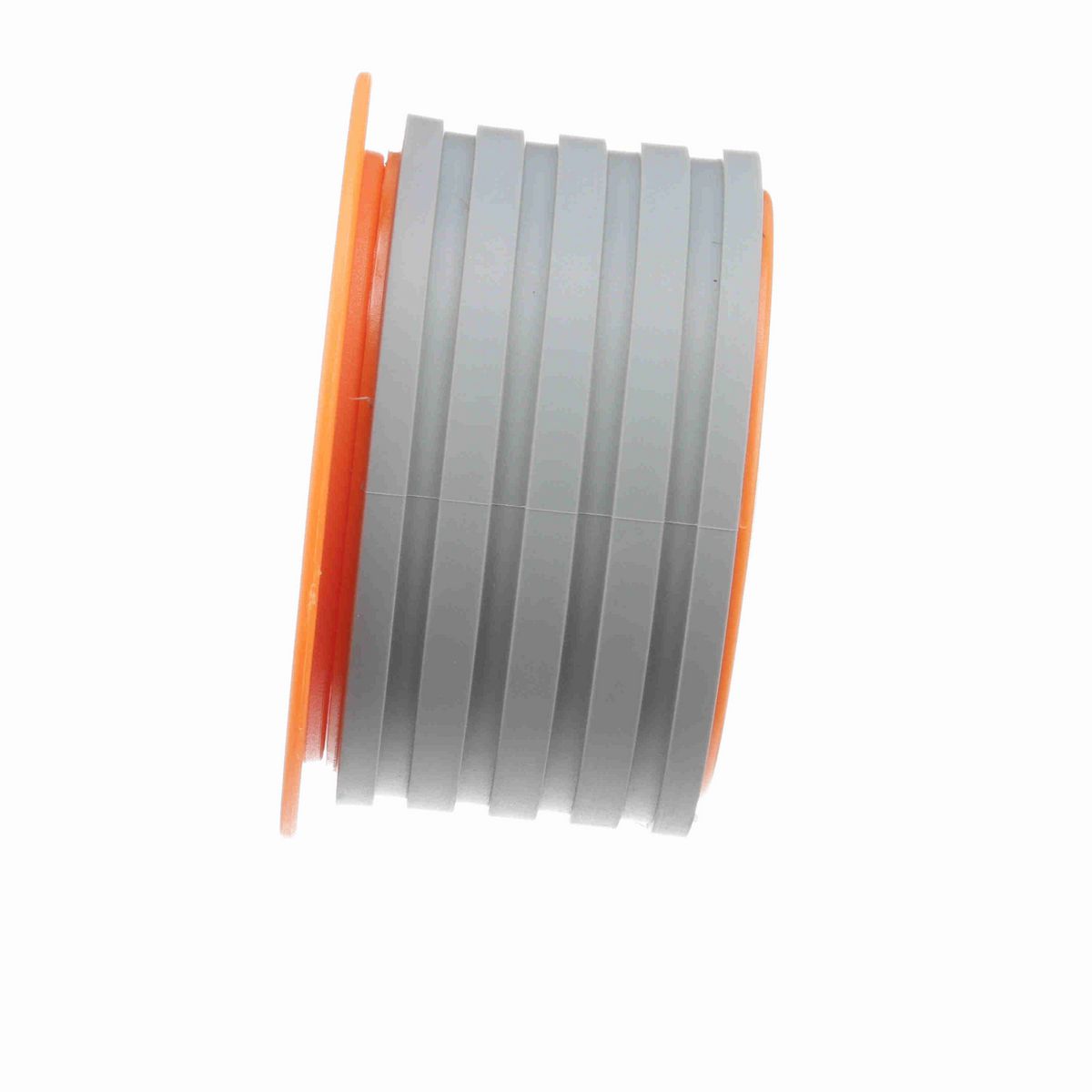 System Plast Return Roller with Rubber; OD: 67-mm, Shaft Dia: -mm, Length: 43-mm, Color: Orange - RF15B-75-60