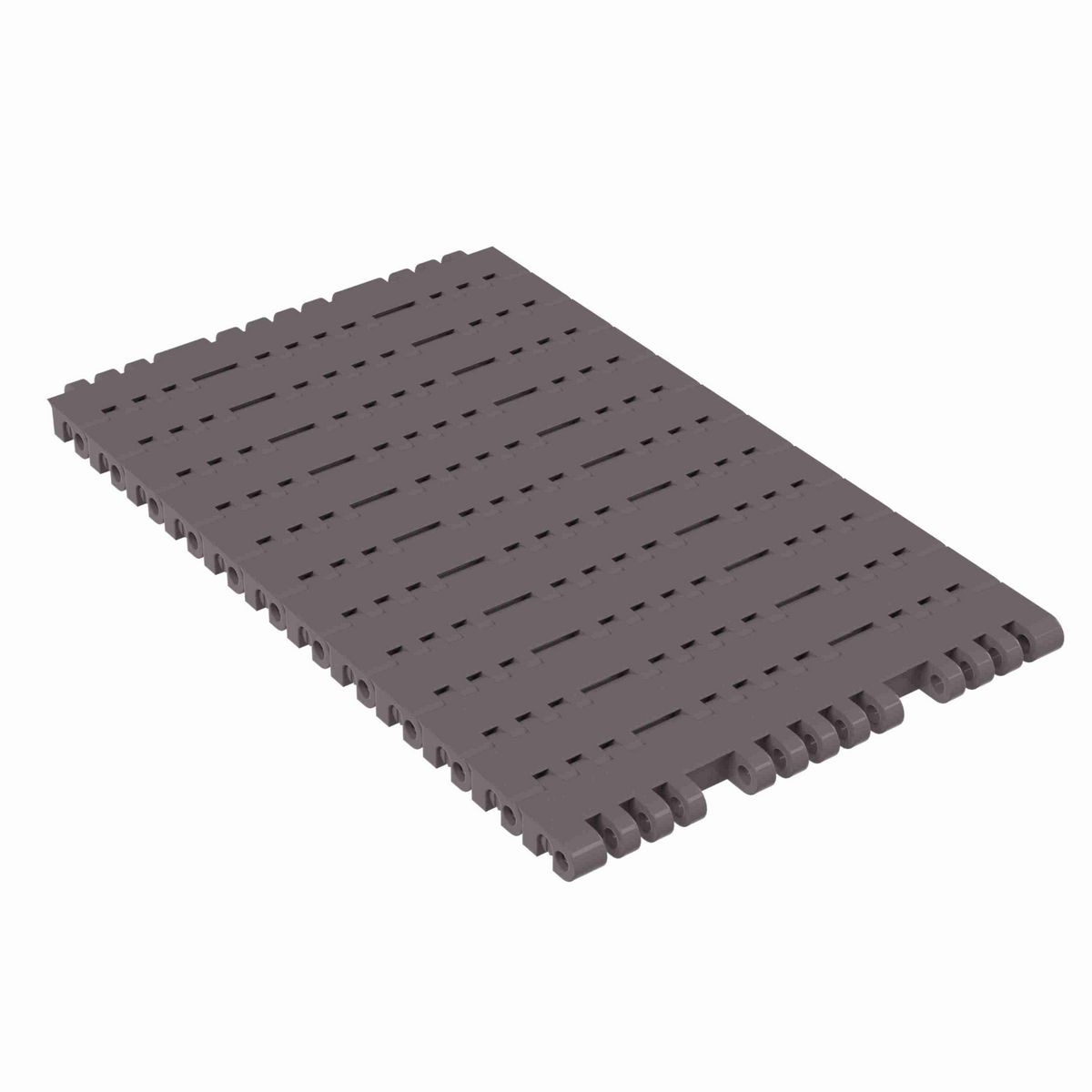 Rexnord 7705 Straight Running Solid Top, Material: Brown High Performance, Width: 7.5in, Pitch: 1in - 81416334