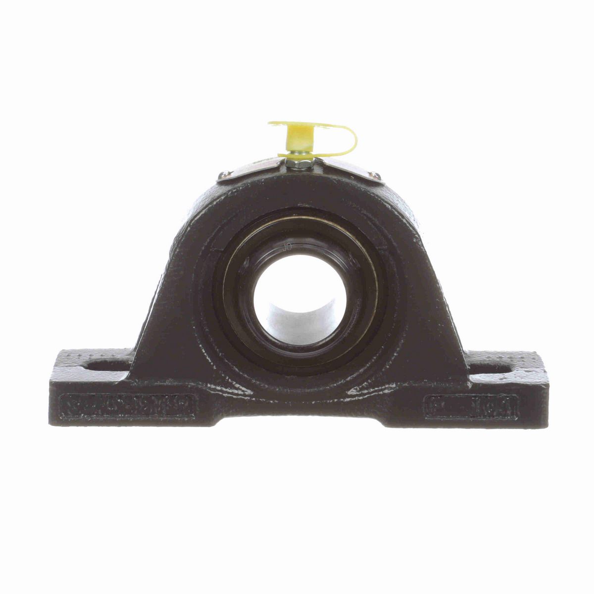 Sealmaster Mounted Cast Iron Two Bolt Pillow Block Ball Bearing - 52100 Bearing Steel, Black Oxided - Double Setscrew Lock - NPD-16