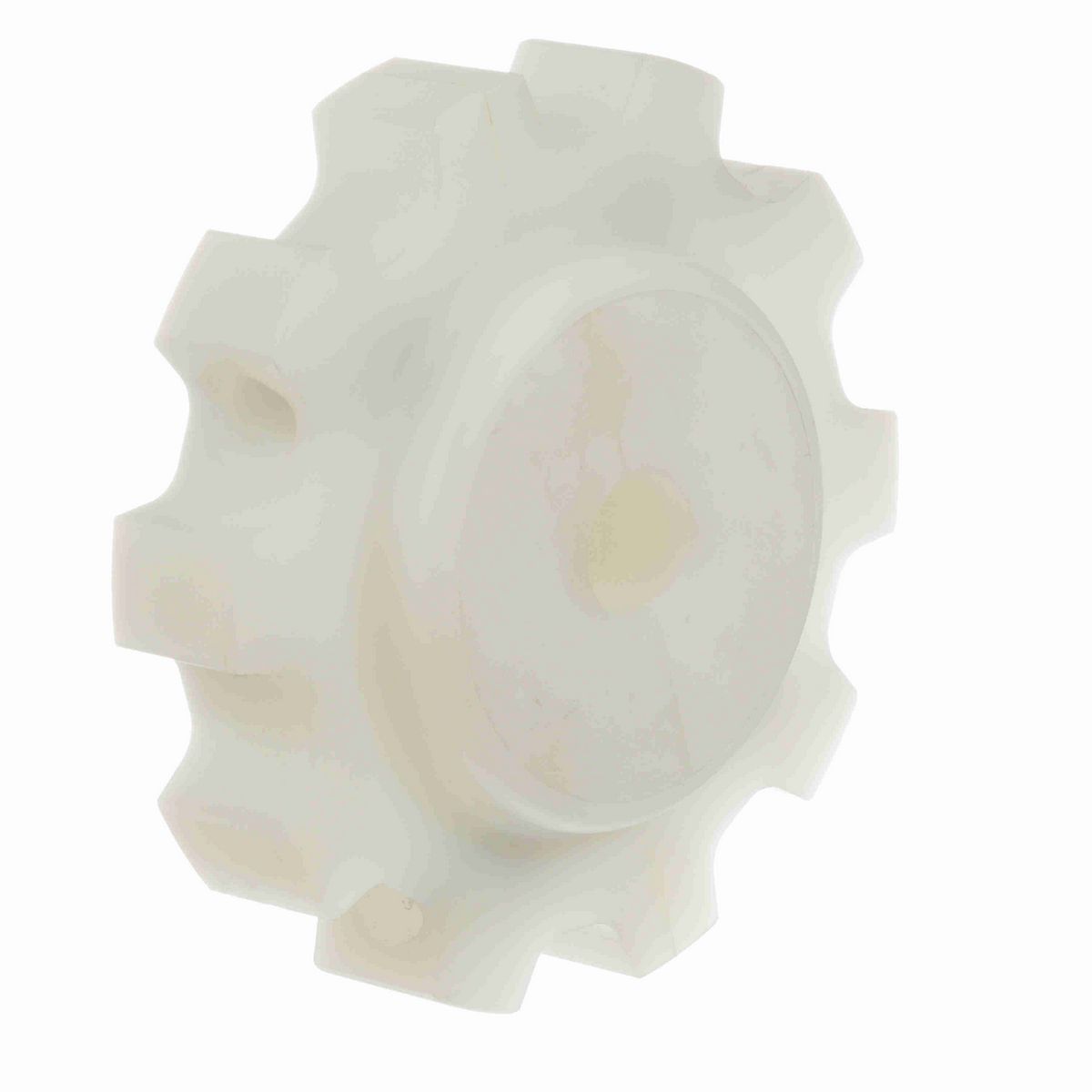 System Plast 882 Series Split Machined Sprocket with 10 Teeth, a 1-1/2in Round Shaft-Ready Bore and Setscrew - 882-10R1.5-DMS-SS