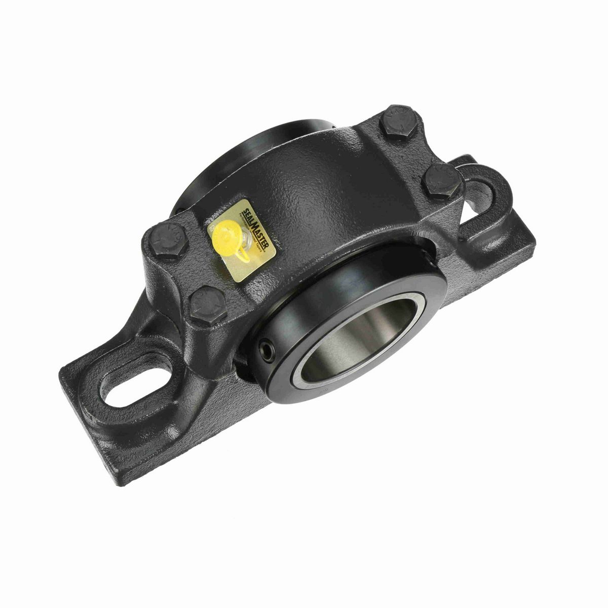 Sealmaster Mounted Cast Iron Two Bolt Pillow Block Tapered Roller - 52100 Bearing Steel - Double Collar Mount Lock - RPB 215-2