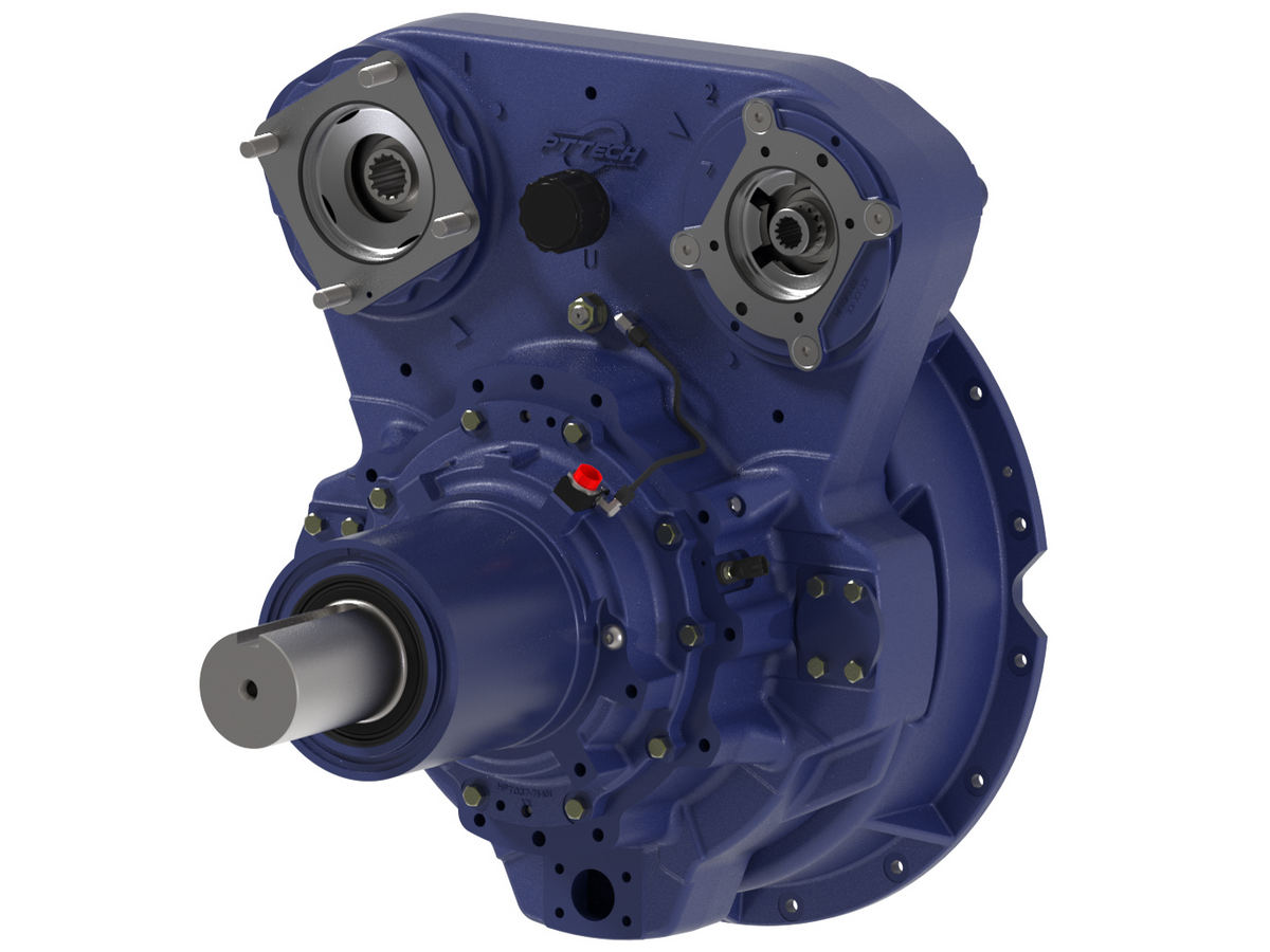 PT Tech HPTO37FX, SAE#0, PTO Clutch with 4 Pump Pads Timken HPTO37S0-4 Pump Pads