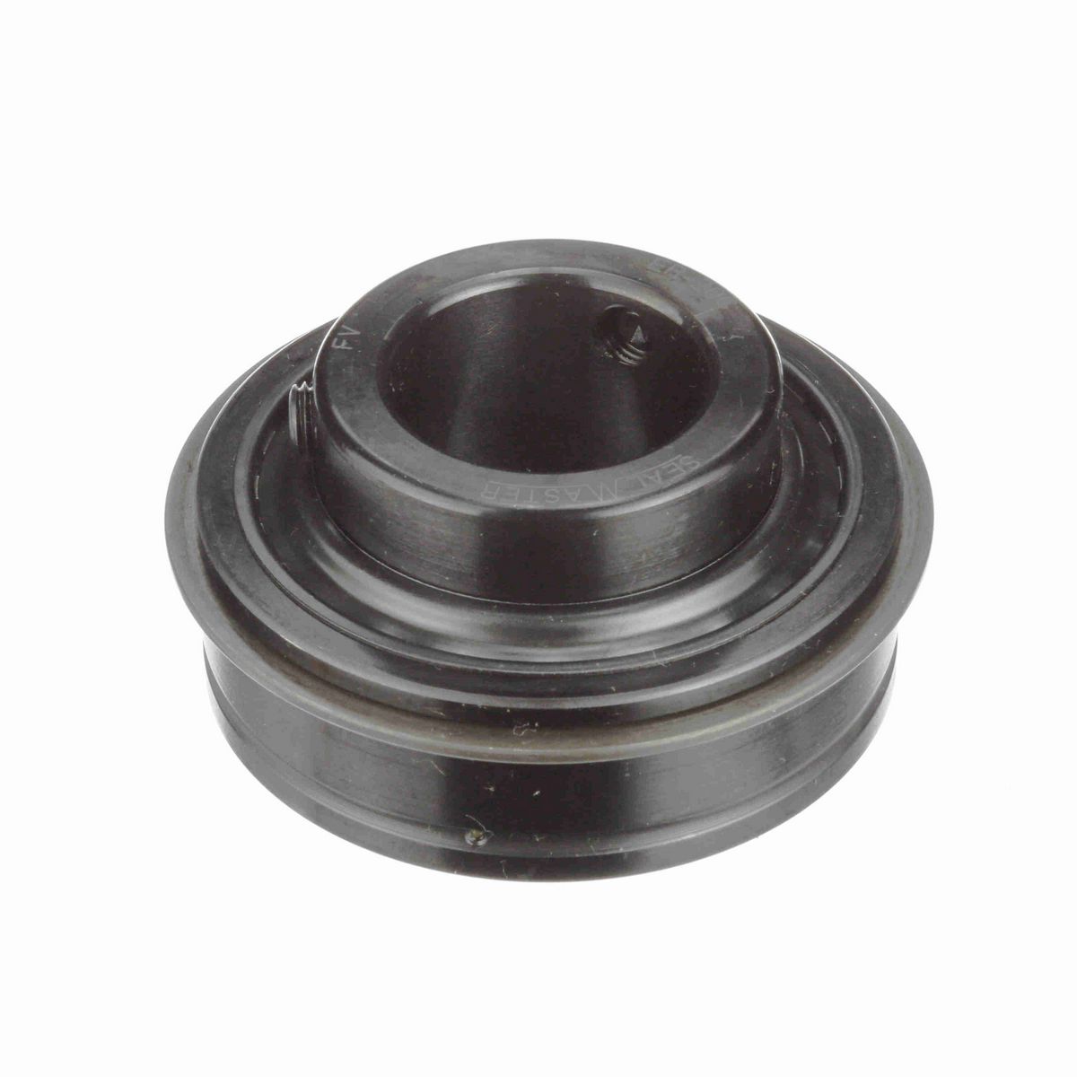 Sealmaster Mounted Insert Only Ball Bearing - 52100 Bearing Steel, Black Oxided - Setscrew Lock - ER-20C