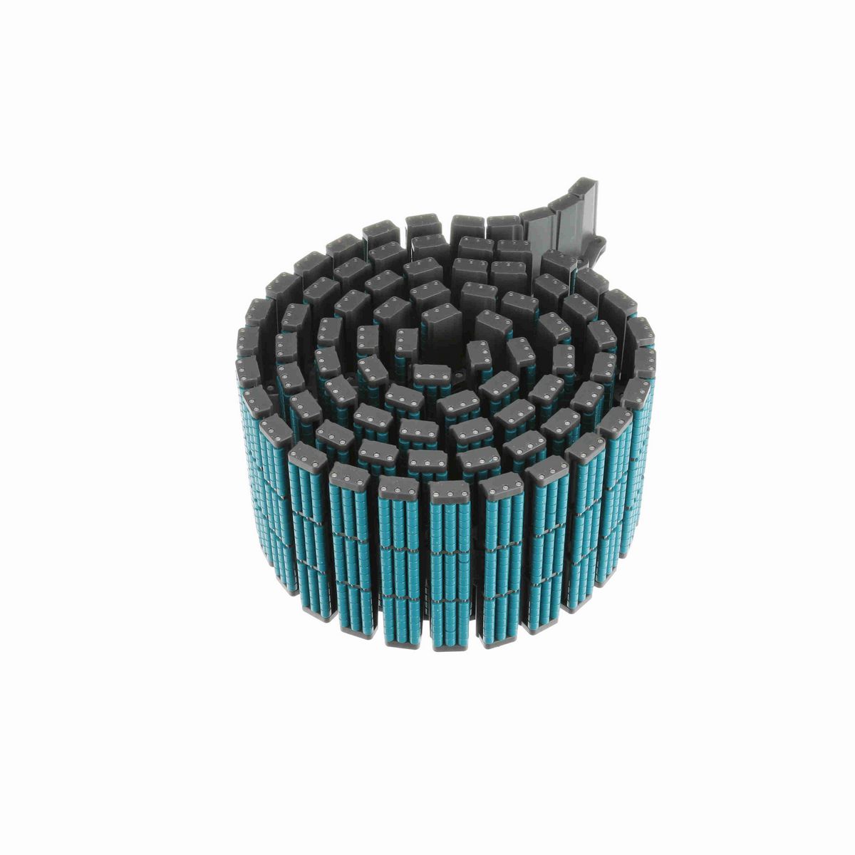 System Plast 882TAB LBP Side-flexing Low Backline Pressure, Material: Gray Low Friction, Width: 7.5in, Pitch: 1.5in - LFG882LBP-M-K750