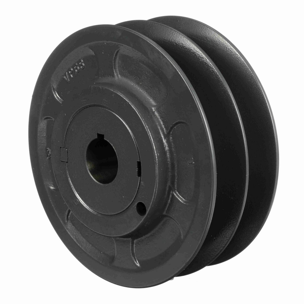 Browning 2 Groove Cast Iron Finish Bore FHP Variable Pitch Sheave - 2VP68X 1 1/8