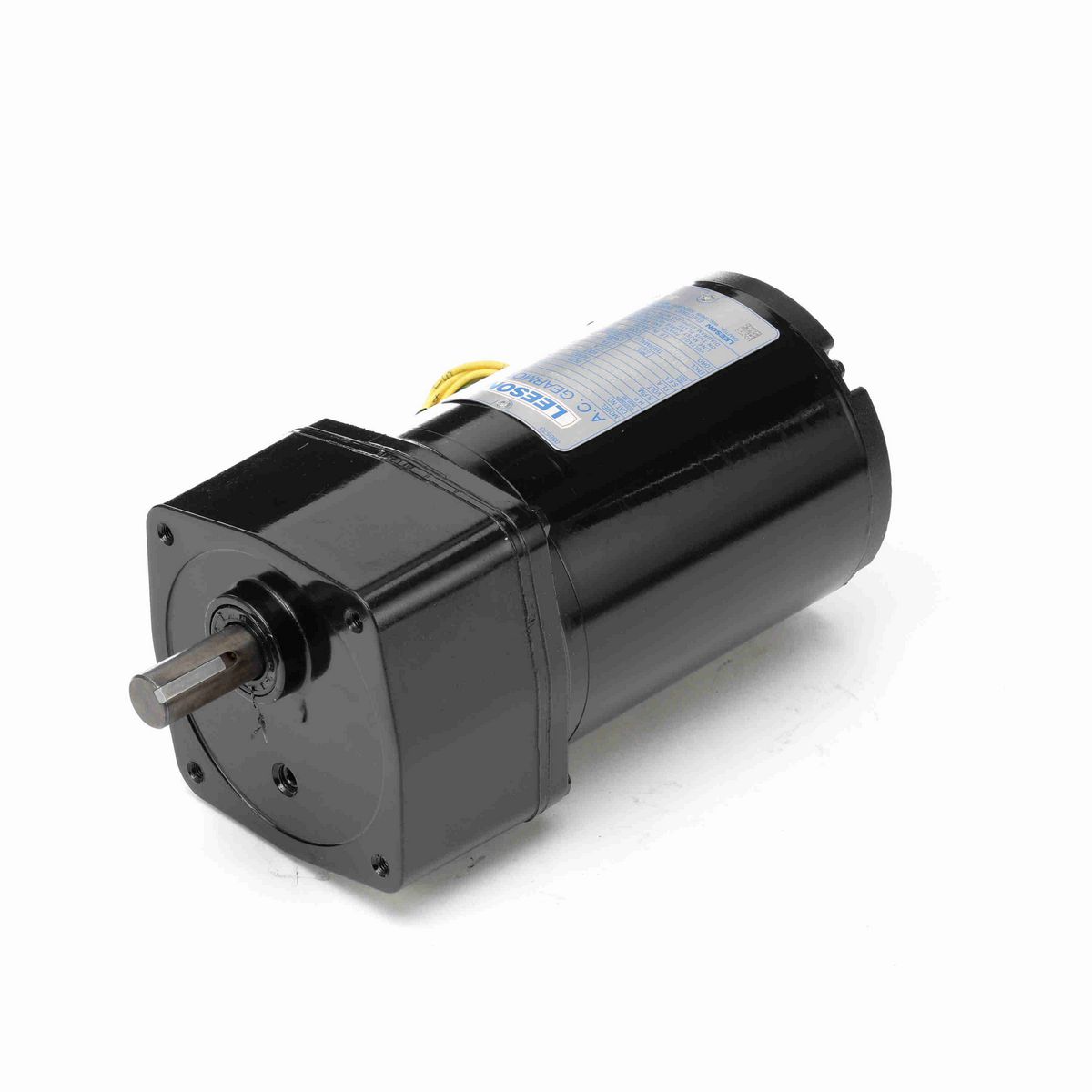 LEESON Parallel Shaft Gearmotor, 0.08 HP, 1 Ph, 60 Hz, 110 V, 19 RPM, L42Y Frame, TENV - 096003.00