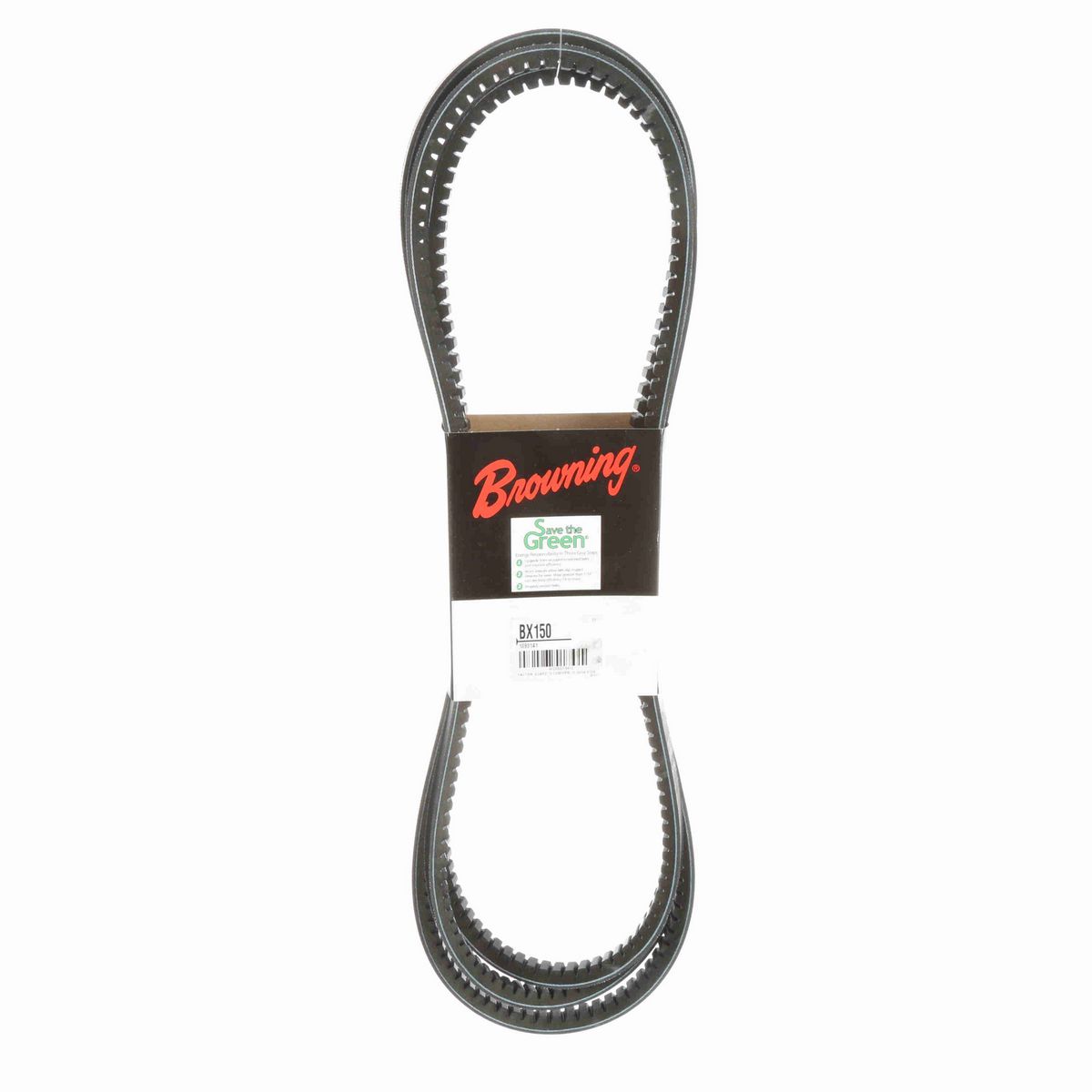 Browning EPDM Notched Belt 98% Efficient - BX150