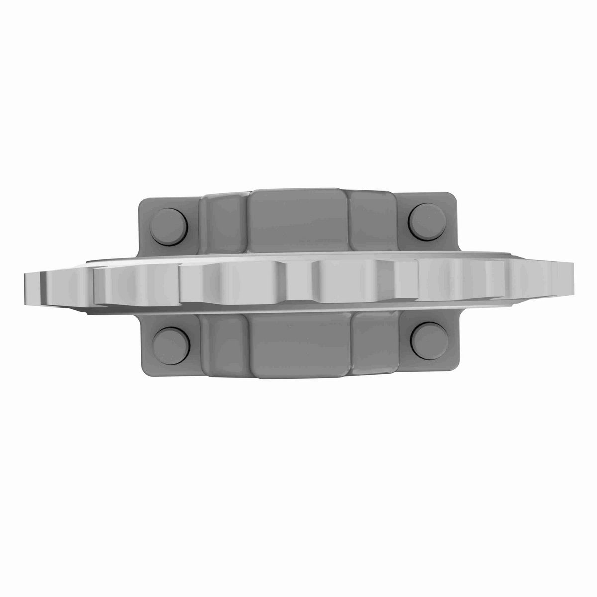 Rexnord 7700 Series Split Cast Stainless Steel Sprocket and a 18 Teeth with 1-1/4in Round Shaft-Ready Bore with Keyway & Setscrew - 614-156-6