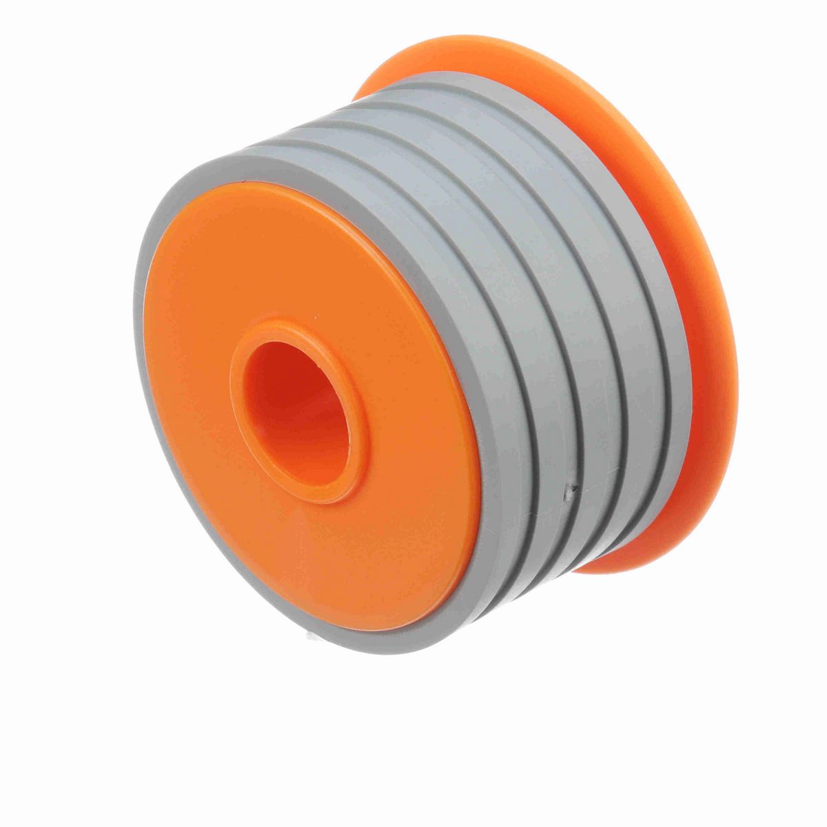 System Plast Return Roller with Rubber; OD: 67-mm, Shaft Dia: -mm, Length: 43-mm, Color: Orange - RF15B-75-60