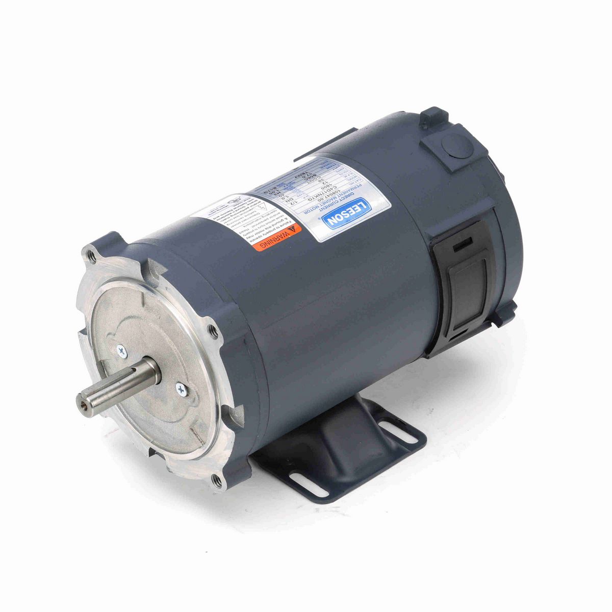 LEESON Low Voltage Motor, 0.50 HP, 12 V, 1800 RPM, S56C Frame, TENV - 108047.00
