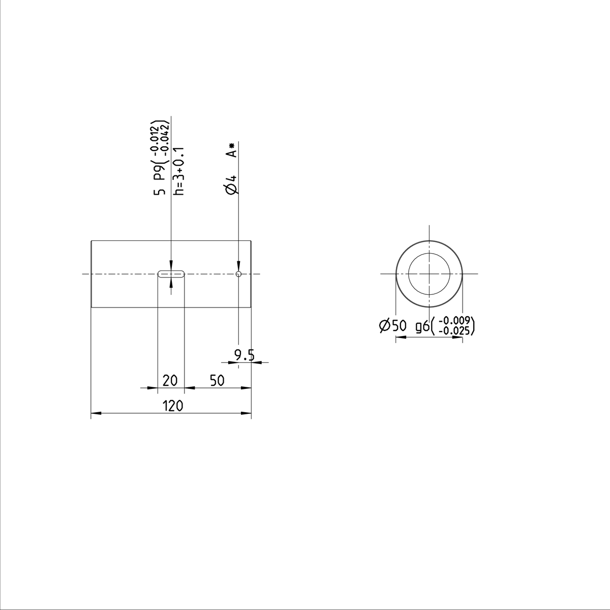 Одинарная цилиндрическая гайка Bosch Rexroth ZEM-E-S 32X32RX3,969-3 [R151239052]