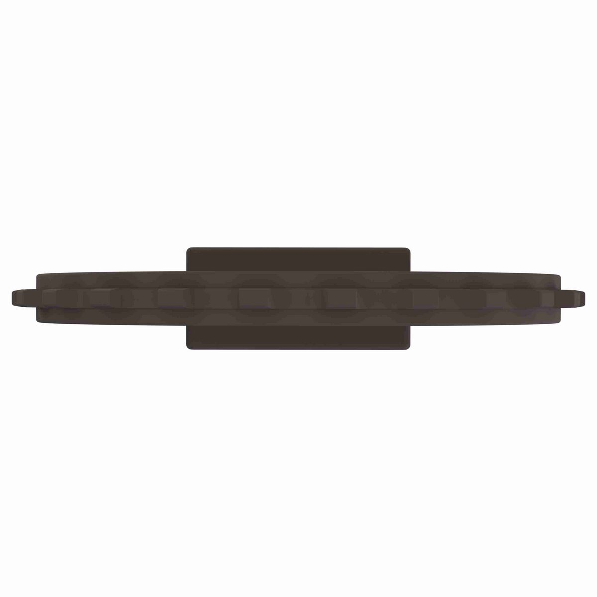 Rexnord 5930 Series Solid One Piece Molded Acetal Sprocket with 24 Teeth and a 40mm Square Bore - 114-696-11