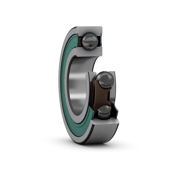 Гибридный керамический радиальный шарикоподшипник с уплотнениями с обеих сторон SKF 6006-2RZTN9/HC5C3WT