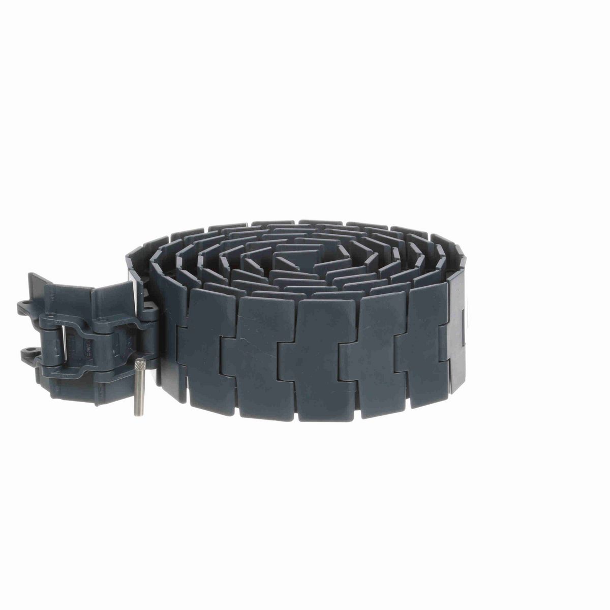 System Plast 880M Side-flexing Solid Top, Material: NG evo (Gray Blue), Width: 3.25in, Pitch: 1.5in - NGE880M-K325