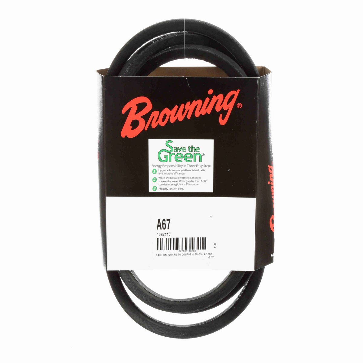Browning Neoprene Wrapped Belt 95% Efficient - A67