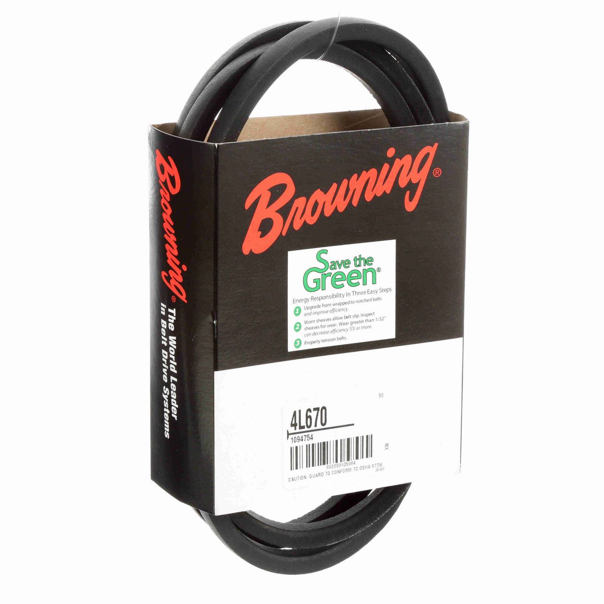 Browning Rubber FHP Belt - 4L670