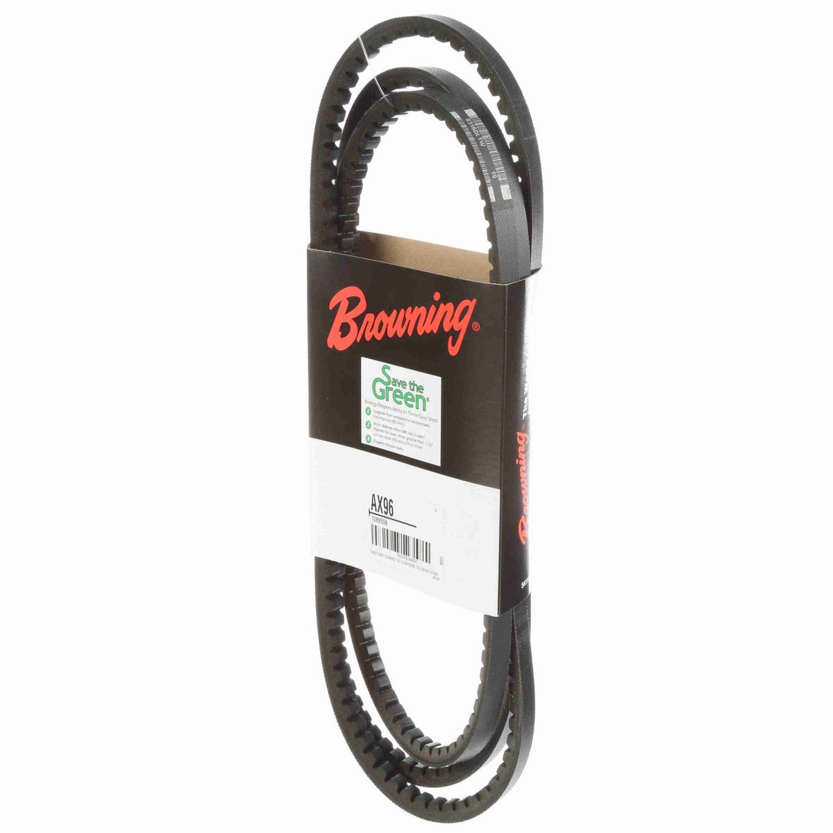 Browning EPDM Notched Belt 98% Efficient - AX96