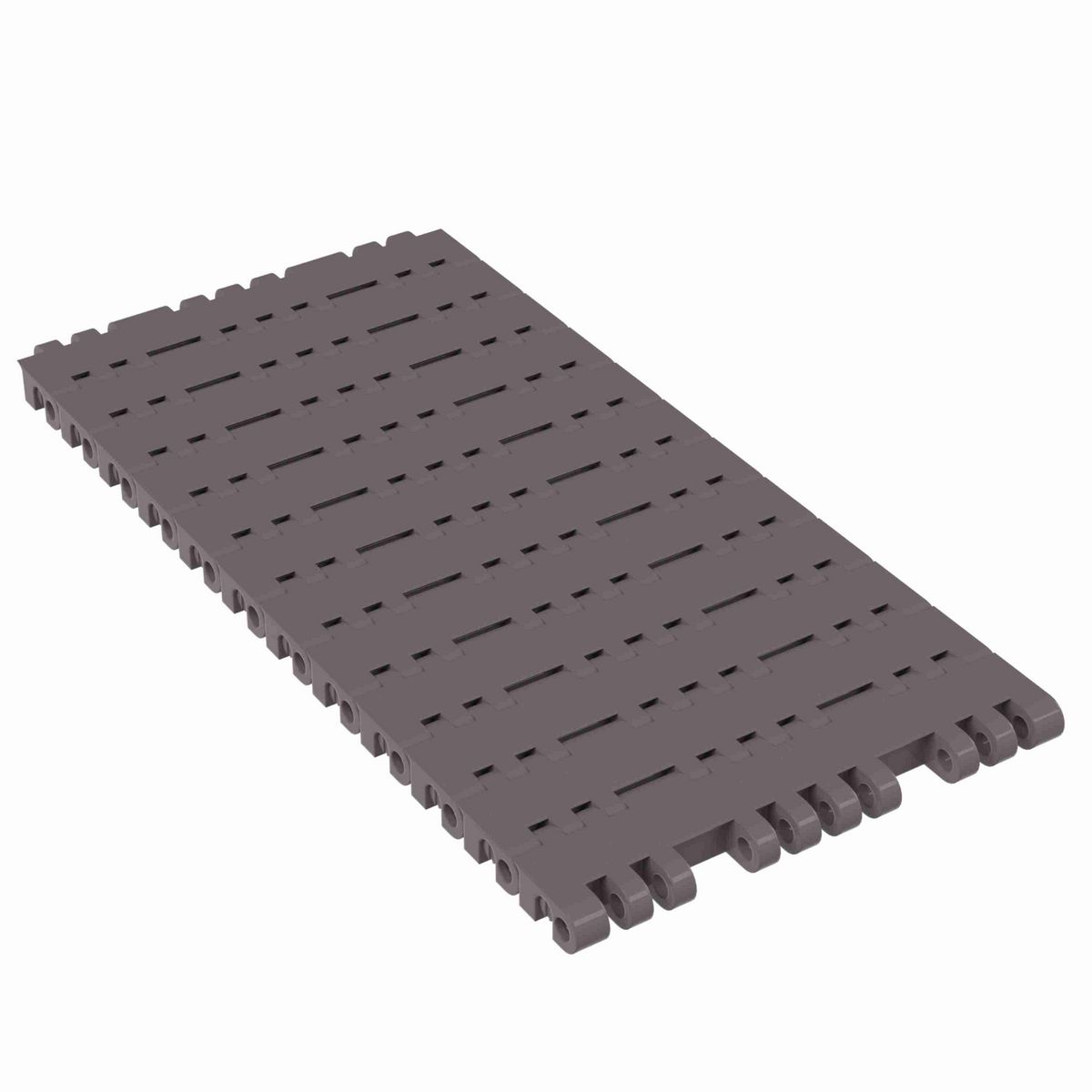 Rexnord 7705 Straight Running Solid Top, Material: Brown High Performance, Width: 6in, Pitch: 1in - 81416333